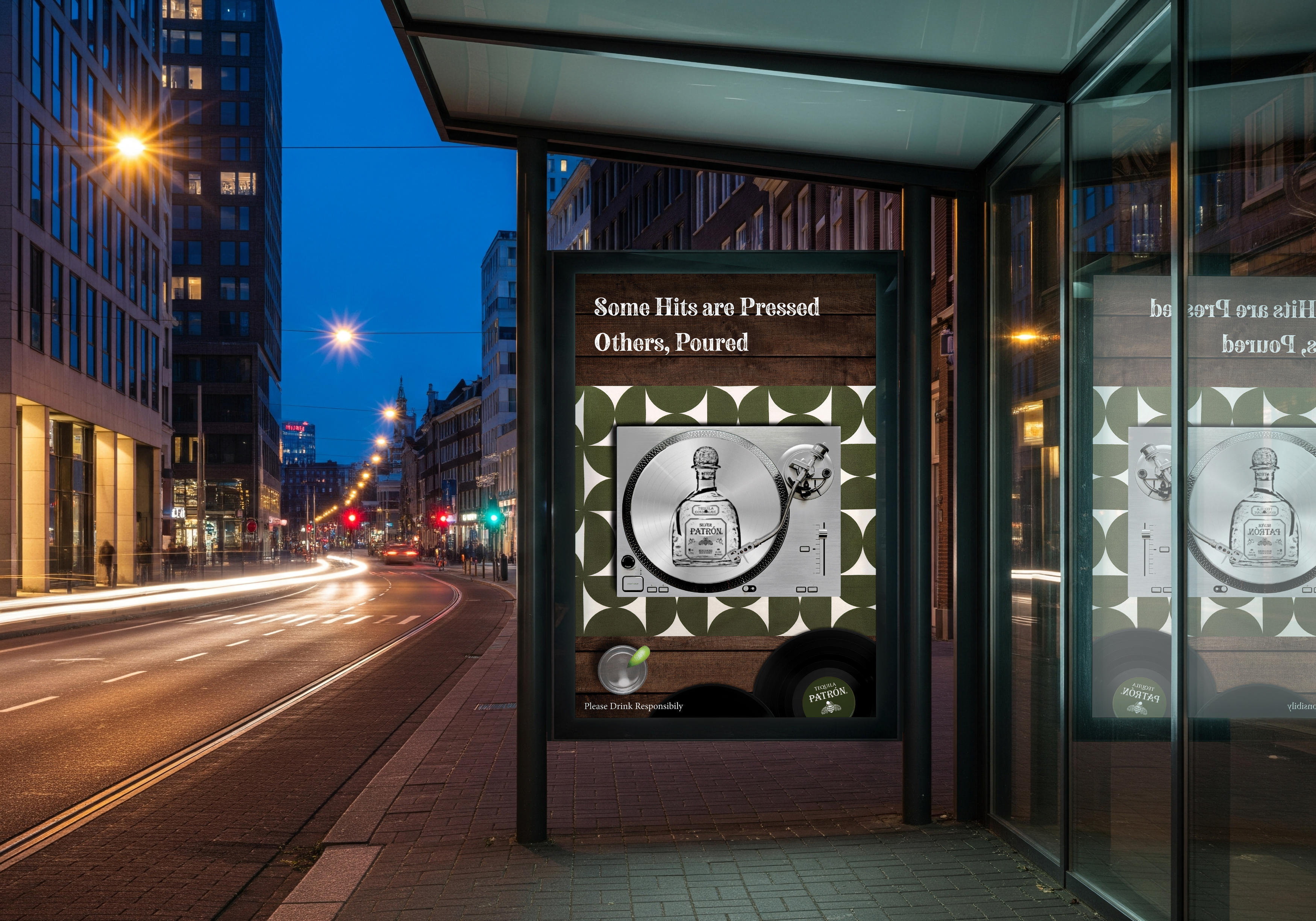 Bus Shelter Mockup