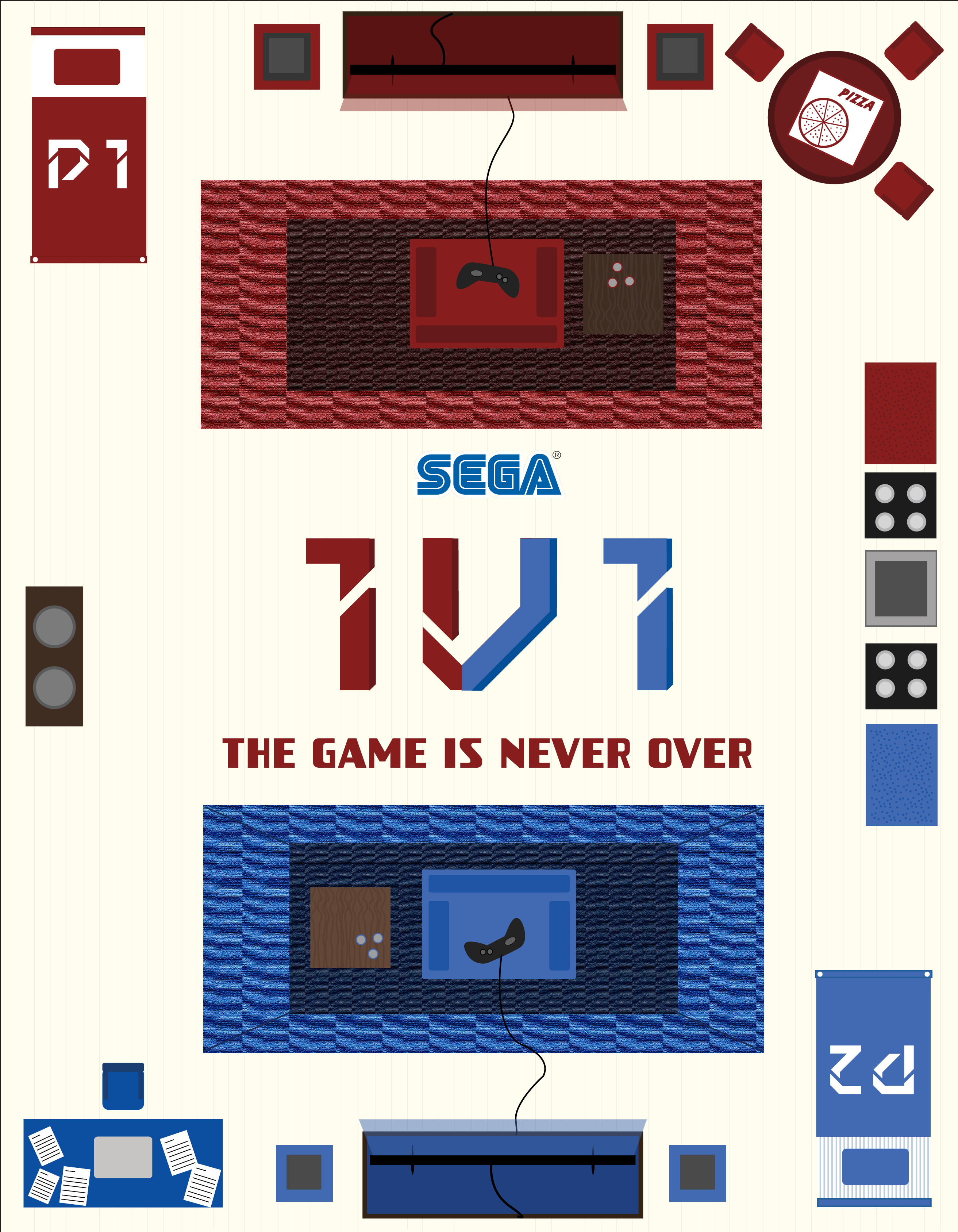 Living Room Magazine Ad